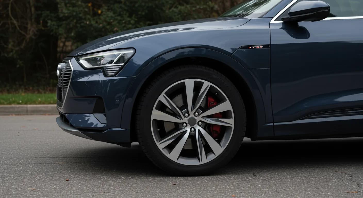 2021 Audi e-tron — Audi e-tron steering rubbing sound