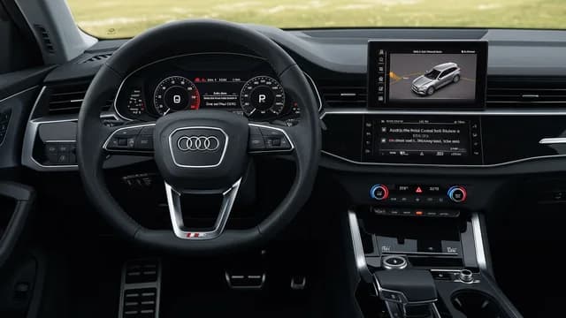 2021 Audi Q8 — Audi Q8 virtual cockpit blank