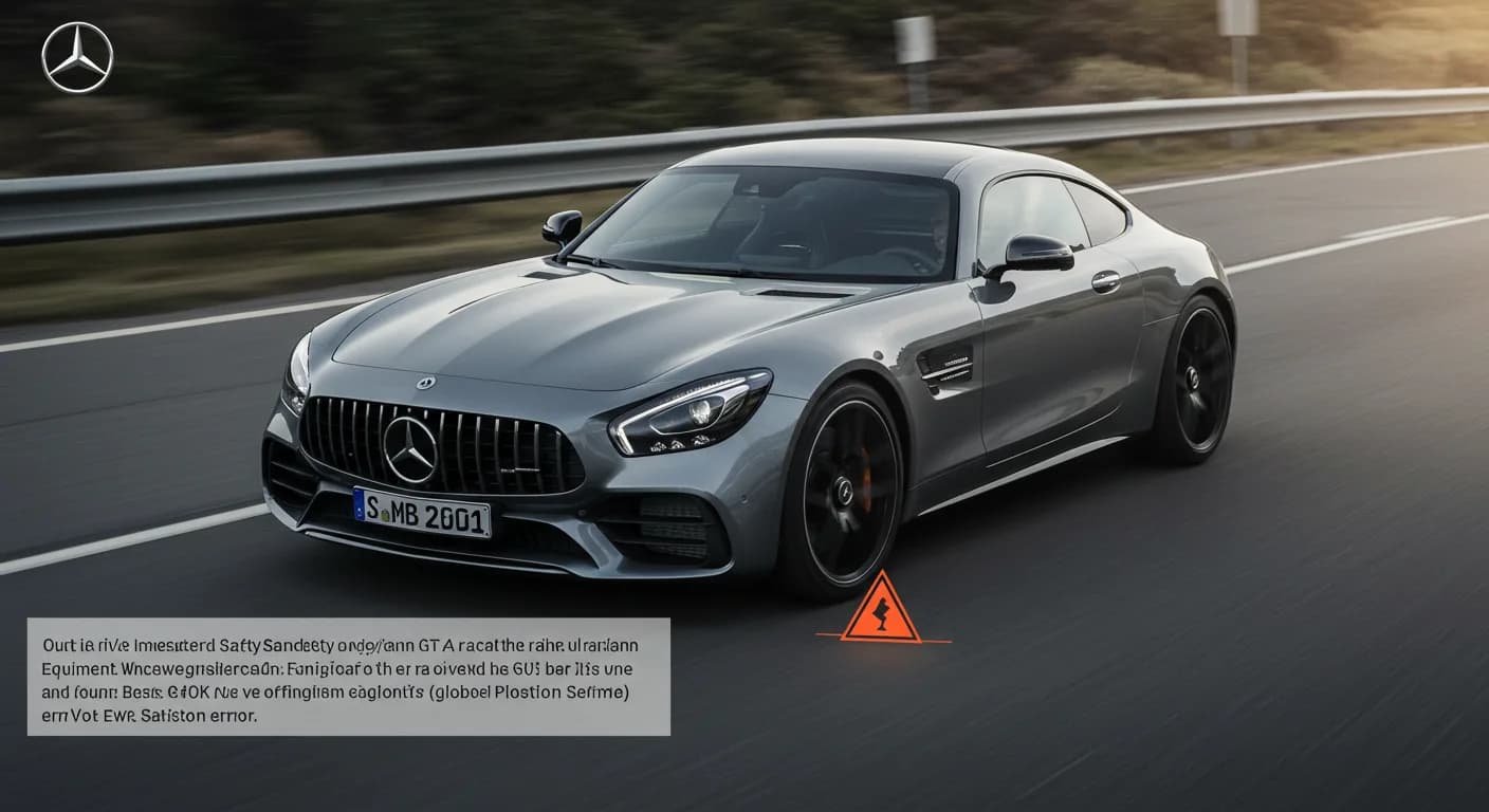 2021 Mercedes-Benz AMG GT — Mercedes-Benz AMG GT navigation error