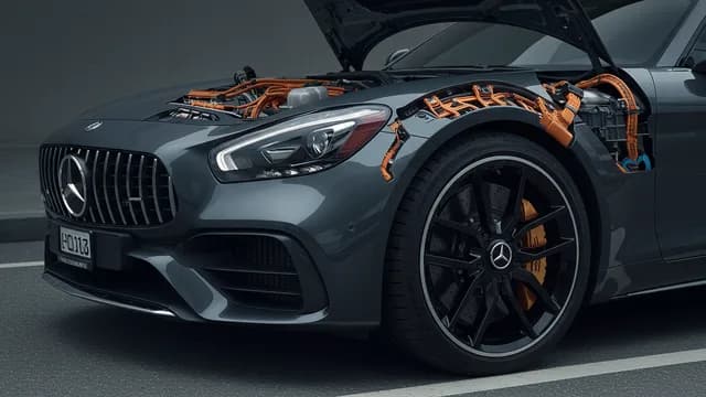 2021 Mercedes-Benz AMG GT — Mercedes-Benz AMG GT 48V electrical system