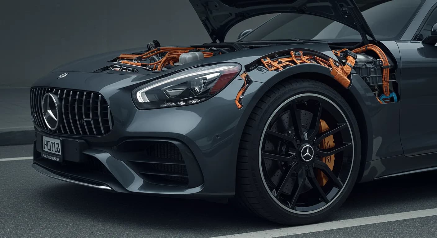 2021 Mercedes-Benz AMG GT — Mercedes-Benz AMG GT 48V electrical system
