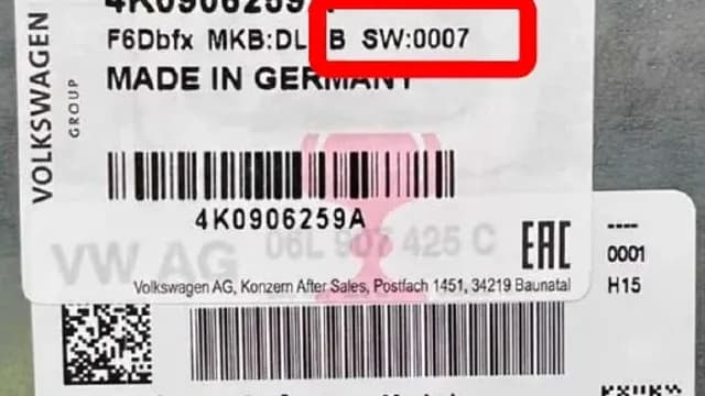 2021 Audi A6 — manufacturer_communication document image 1