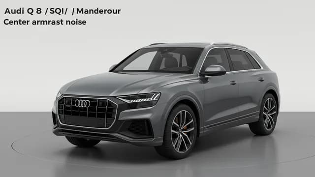 2021 Audi Q8 — Audi Q8 center armrest noise