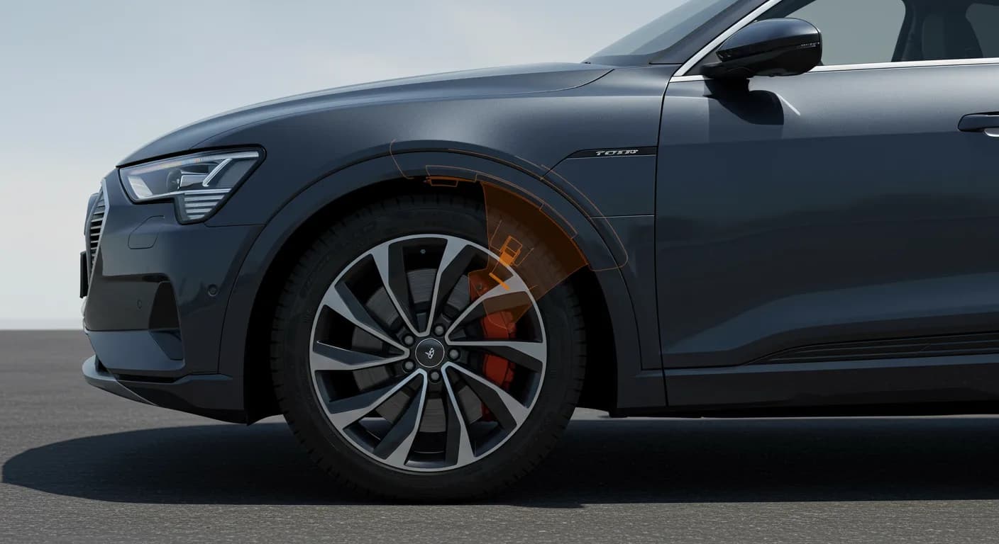 2021 Audi e-tron — Audi e-tron steering wheel heating