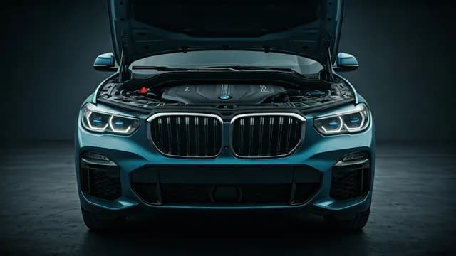 2021 BMW X5 — 2021 BMW X5 missing engine oil label