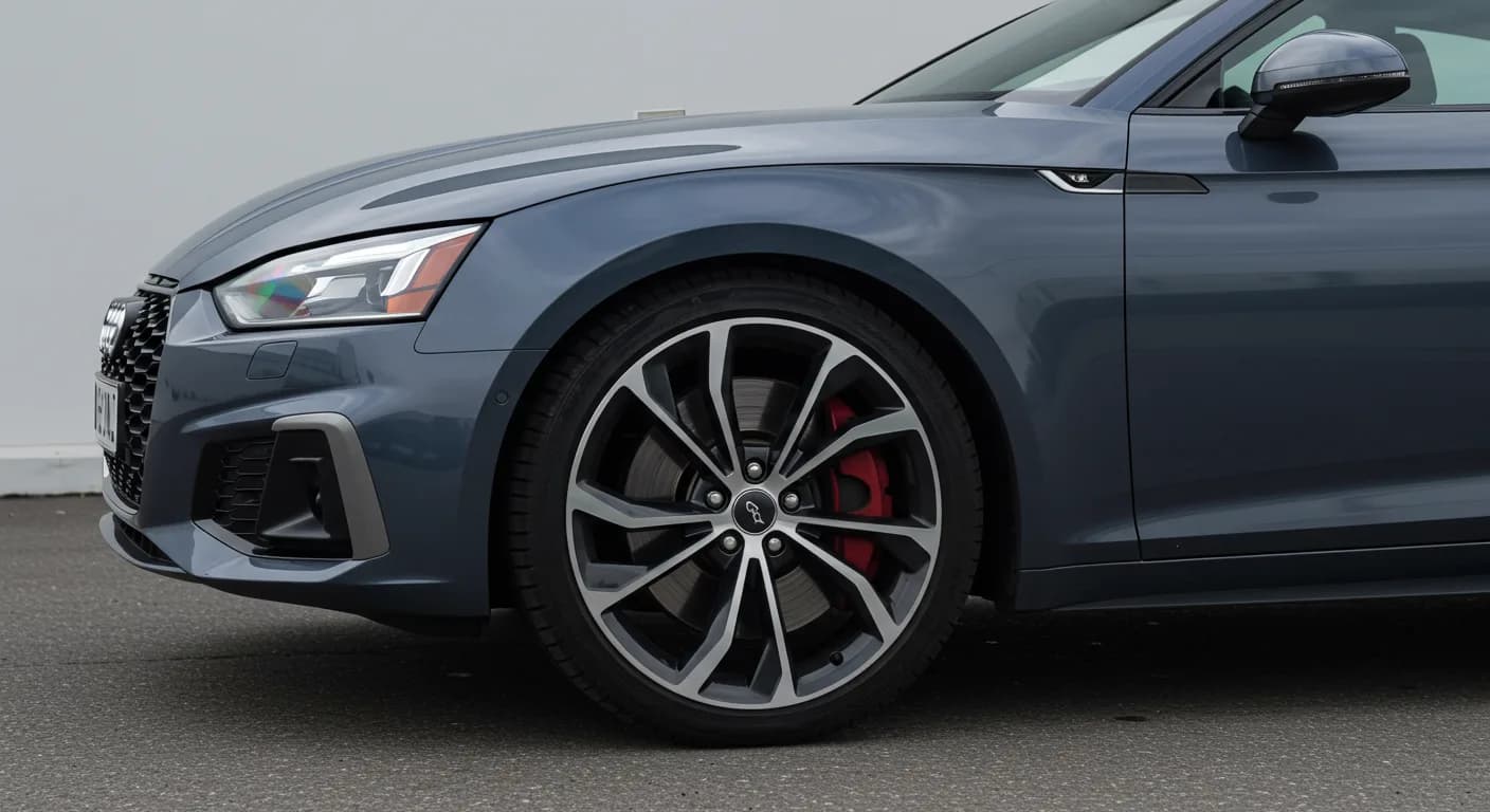 2022 Audi A5 — Audi lane assist steering correction