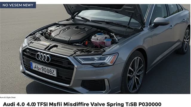 2022 Audi A6 — Audi 4.0 TFSI misfiring P030000