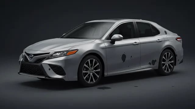 2021 TOYOTA Camry — Toyota Camry paint stains