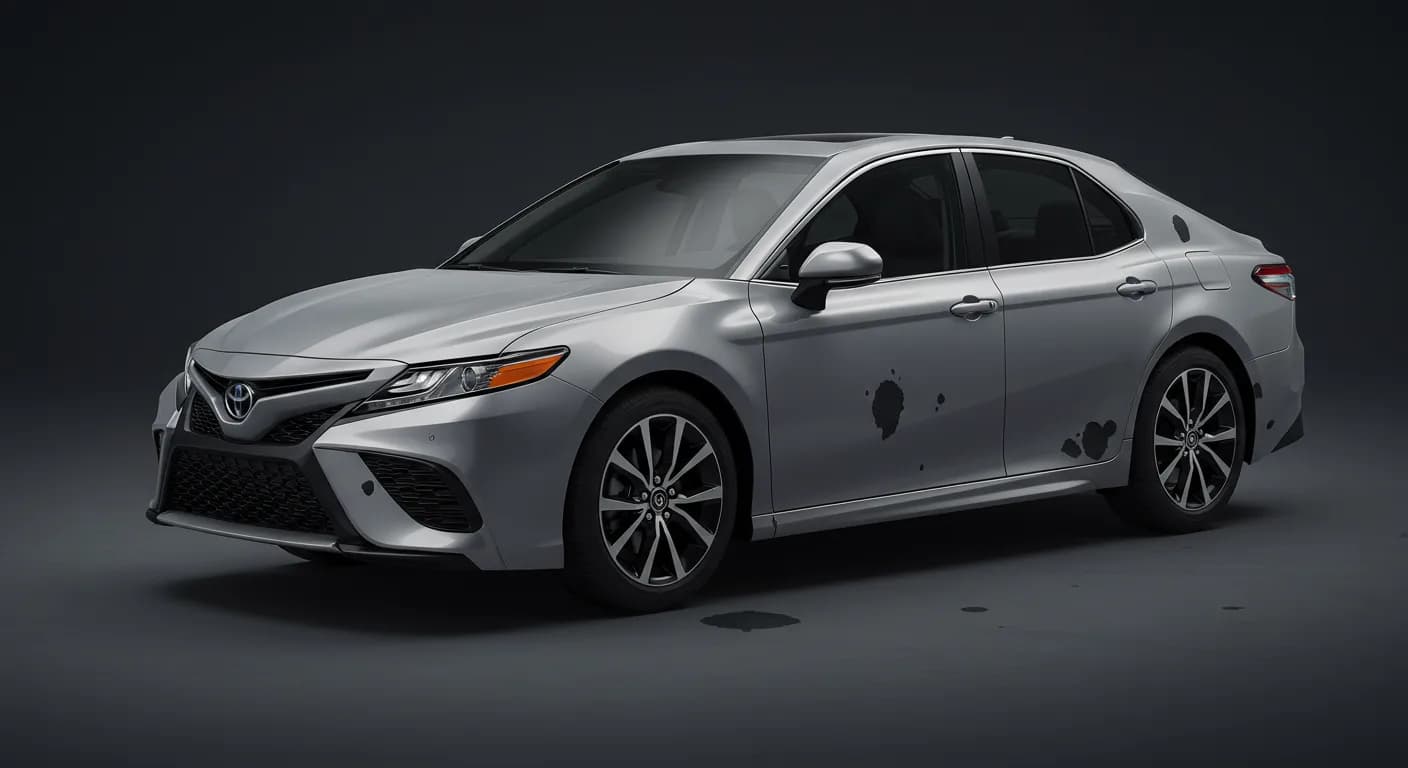 2021 TOYOTA Camry — Toyota Camry paint stains