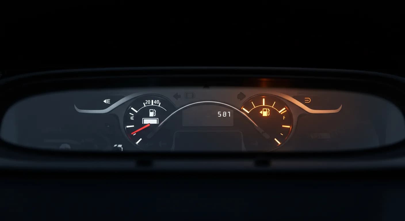 2022 TOYOTA Camry — Toyota Camry fuel gauge reading