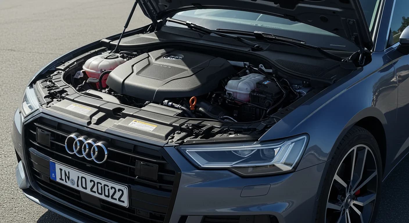 2021 Audi A6 — Audi oil pipe part update