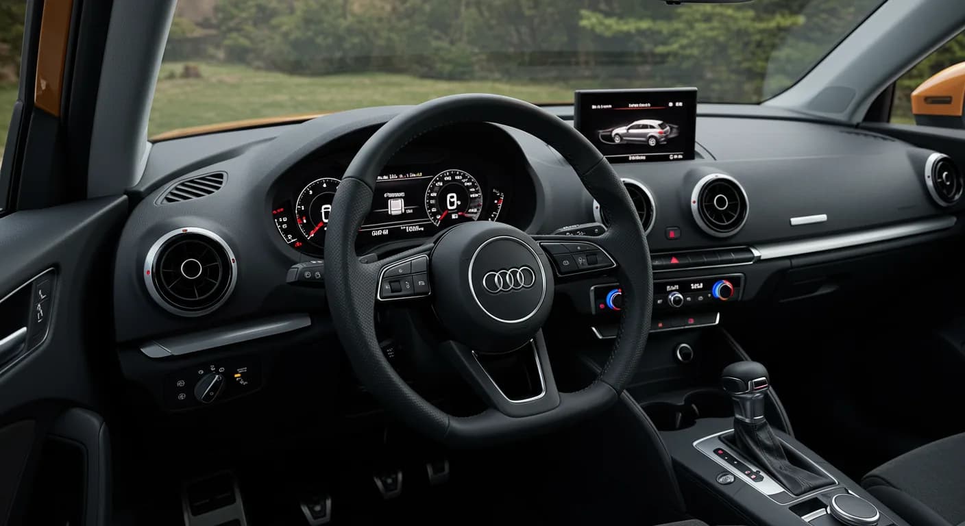 2022 Audi A3 — 2022 Audi A3 instrument cluster skipping songs