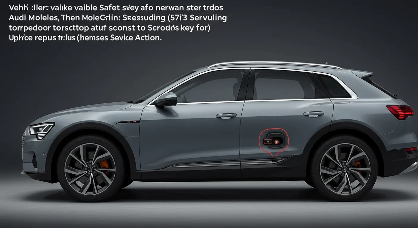 2022 Audi e-tron — Audi e-tron second key fob