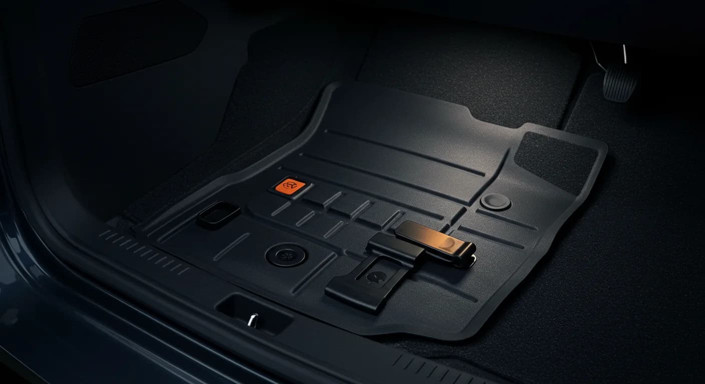 2022 TOYOTA Camry — Toyota Camry floor mat retainers