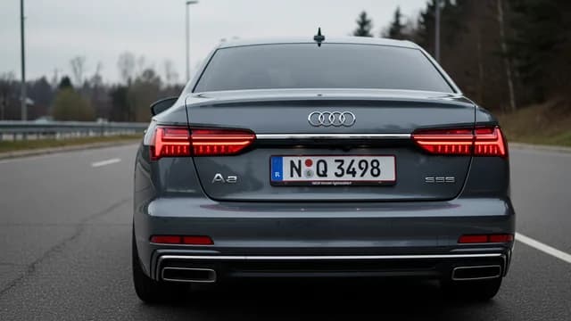 2021 Audi A6 — Audi rear wheel steering malfunction