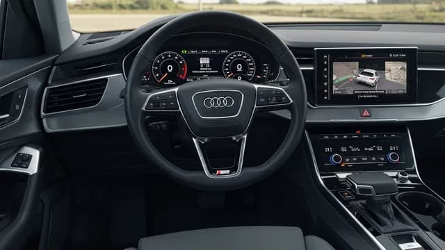 2021 Audi A6 — 2021 Audi A6 MMI display flickering