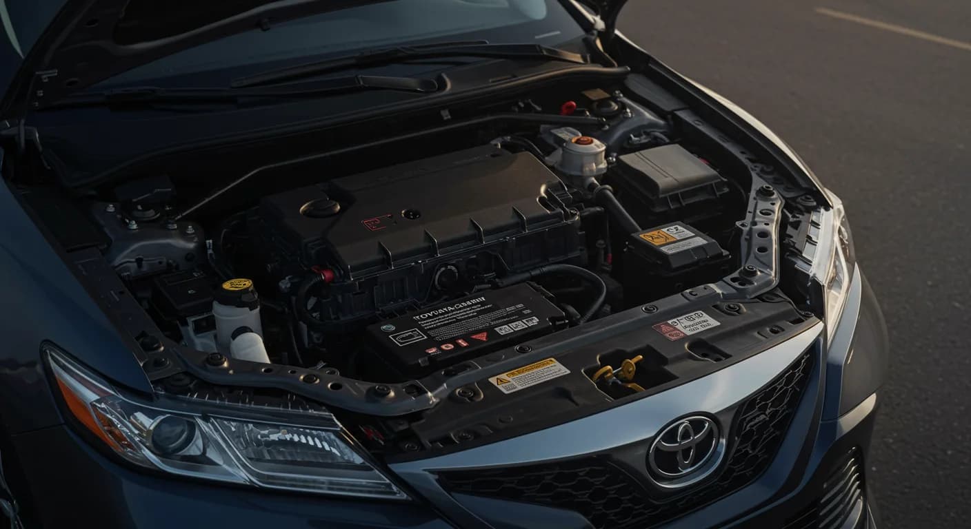 2023 TOYOTA Camry — Toyota Camry battery maintenance
