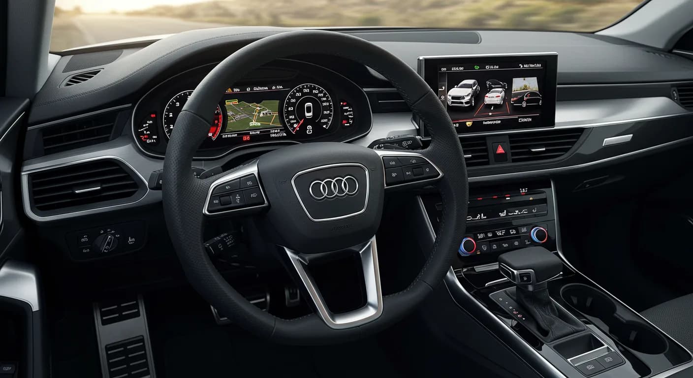 2021 Audi A6 — Audi A6 MMI display flickering