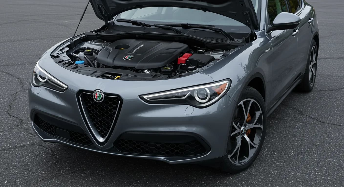 2022 Alfa Romeo Stelvio — 2022 Alfa Romeo Stelvio harsh shifting