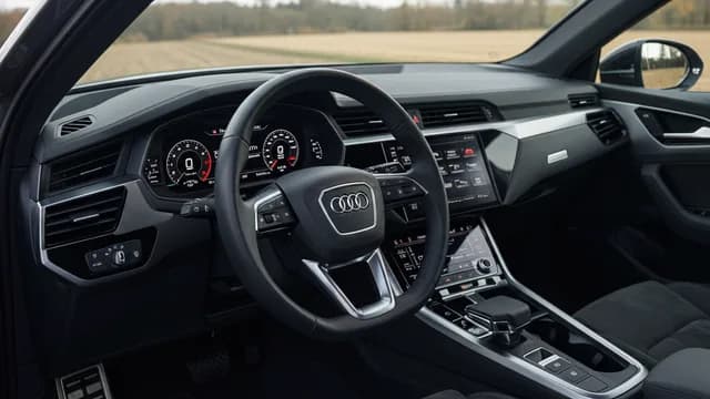 2022 Audi e-tron — Audi CNG message
