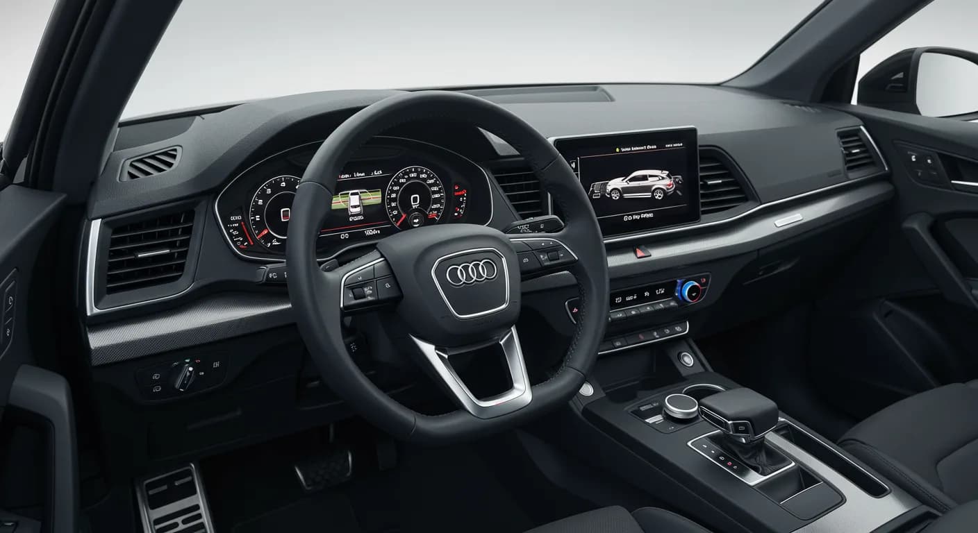 2021 Audi Q5 — Audi Q5 instrument cluster warning