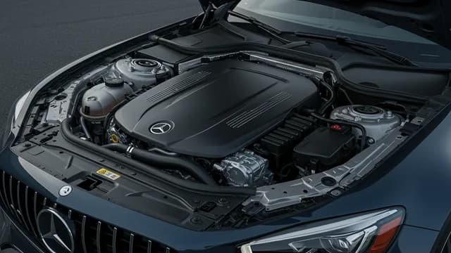 2021 Mercedes-Benz AMG GT — AMG GT oil level message