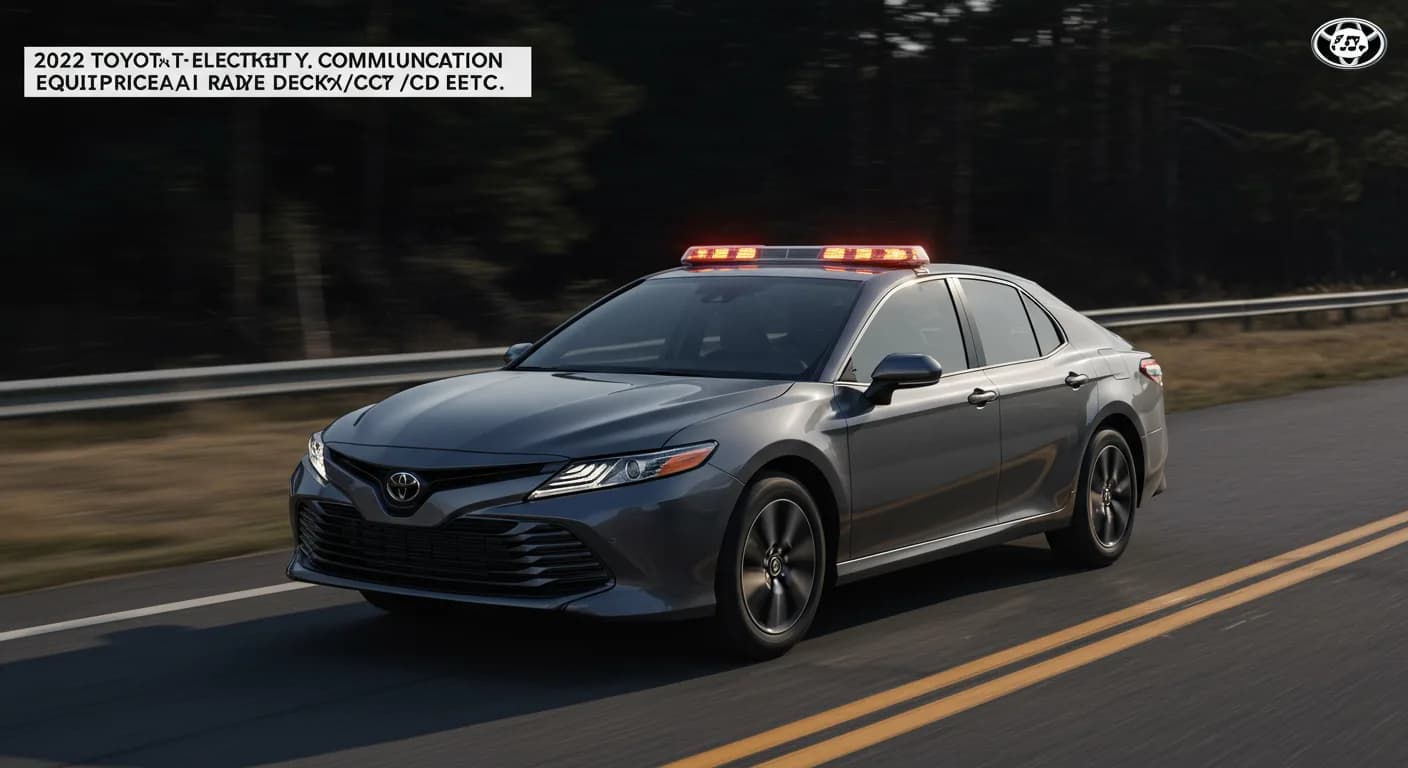 2022 TOYOTA Camry — 2022 TOYOTA Camry manufacturer_communication