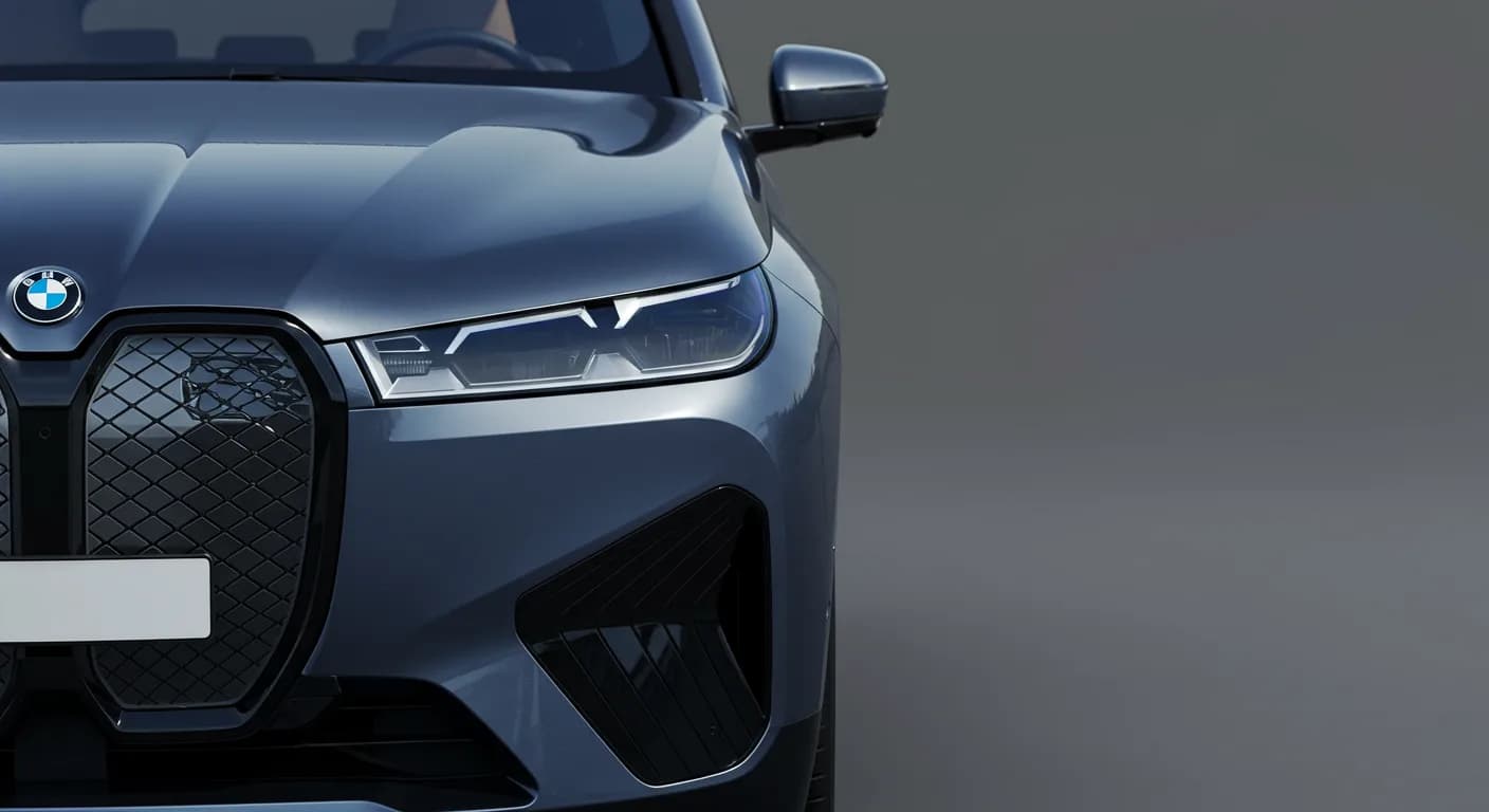 2022 BMW iX — 2022 BMW iX hood opening