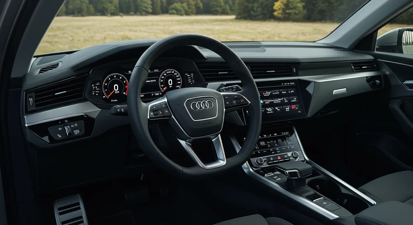 2022 Audi e-tron — Audi e-tron instrument cluster warning