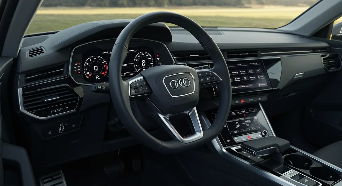 2022 Audi e-tron — Audi e-tron steering warning light