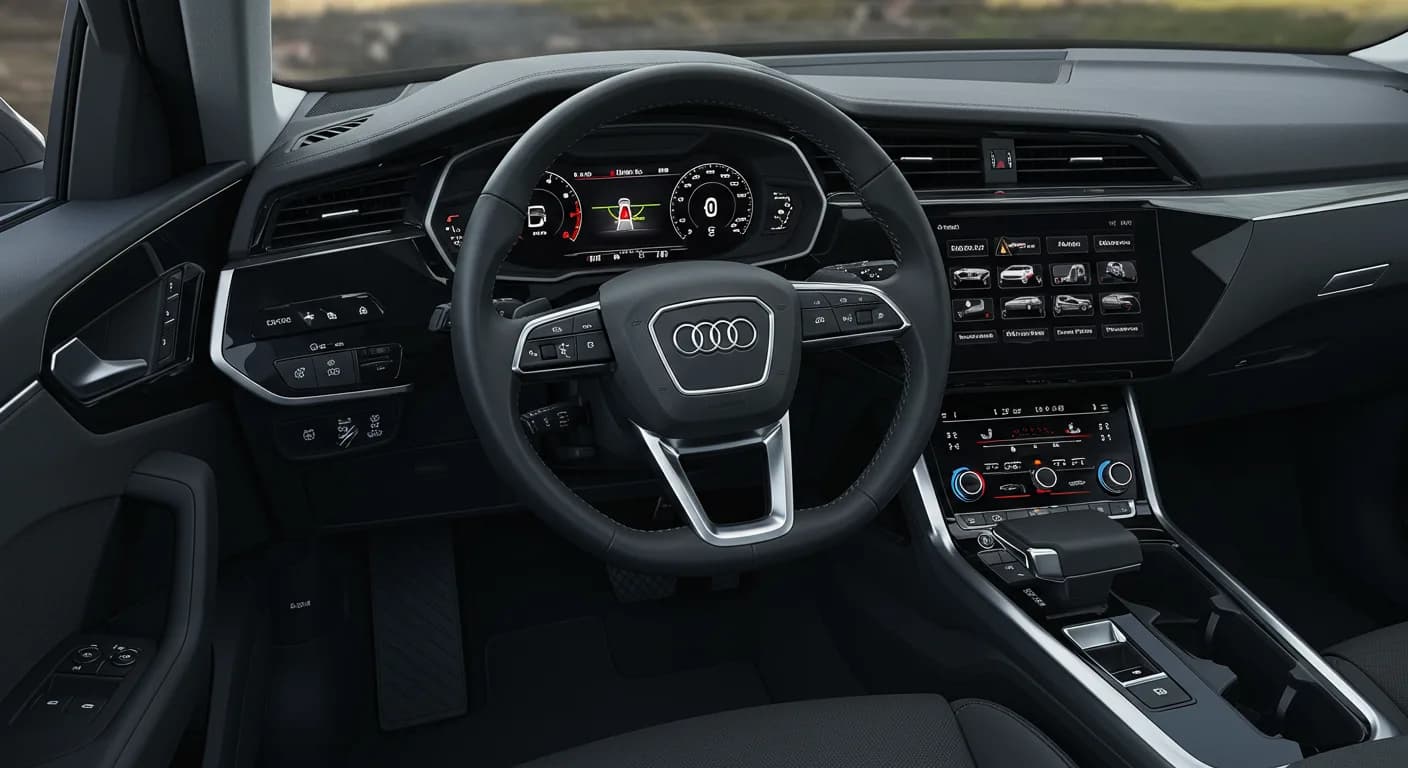2022 Audi e-tron — Audi e-tron CNG mode message