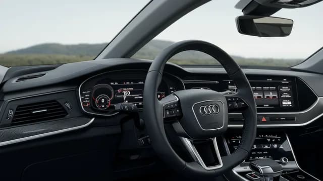 2022 Audi A6 — Audi A6 lower display flickering