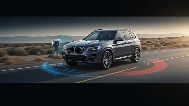 2022 BMW X3 — BMW X3 Driving Assistance message