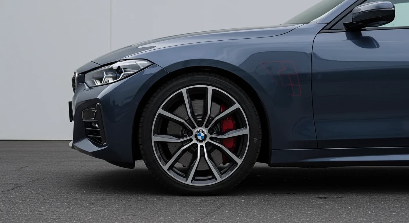 2021 BMW 430i — 2021 BMW 430i tire service indicator