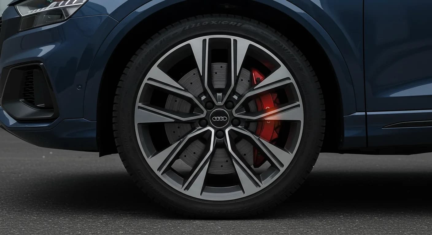 2022 Audi Q8 — Audi hard brake pedal starting