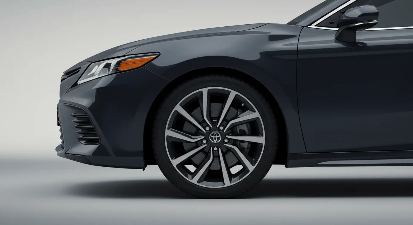 2023 TOYOTA Camry — Toyota Camry tire positioning