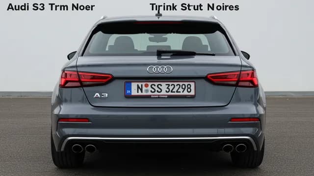 2022 Audi S3 — Audi S3 trunk lid noises