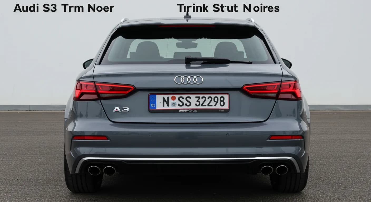 2022 Audi S3 — Audi S3 trunk lid noises