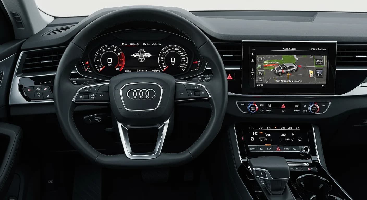 2021 Audi Q8 — 2021 Audi Q8 virtual cockpit blank