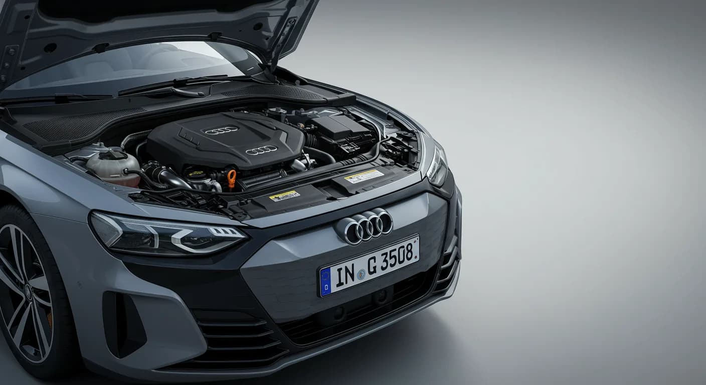 2022 Audi e-tron GT — 2022 Audi e-tron GT transmission shifts to Park or Neutral
