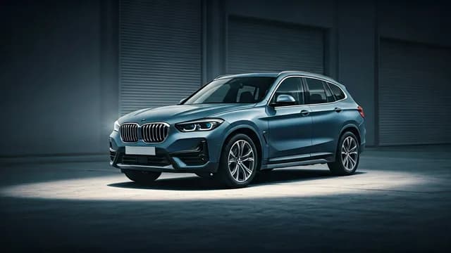 2022 BMW X3 — BMW X3 delivery stop