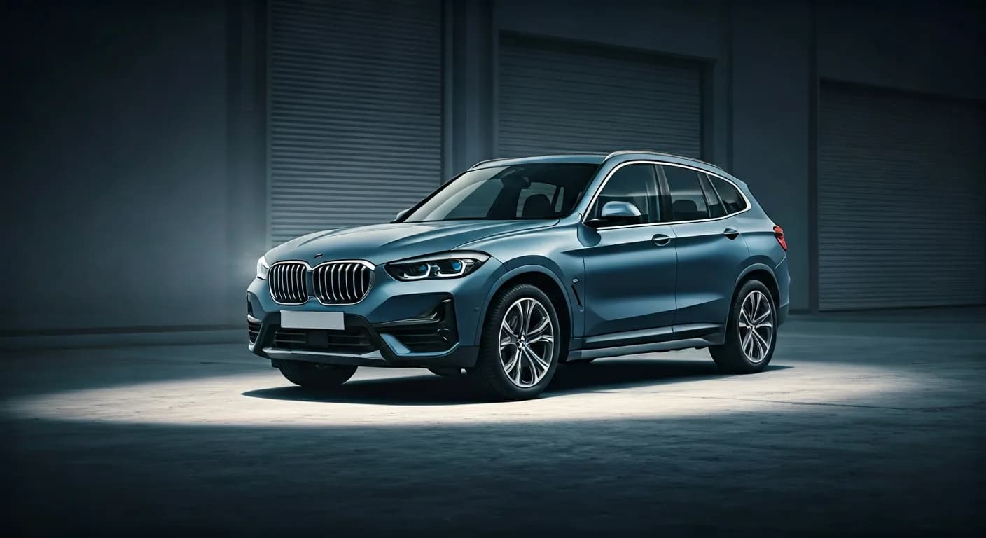 2022 BMW X3 — BMW X3 delivery stop