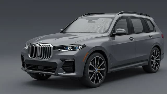 2021 BMW X7 — BMW X7 electric sunshade fault