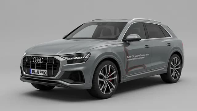 2023 Audi Q8 — Audi Q8 C129700 active roll stabilization