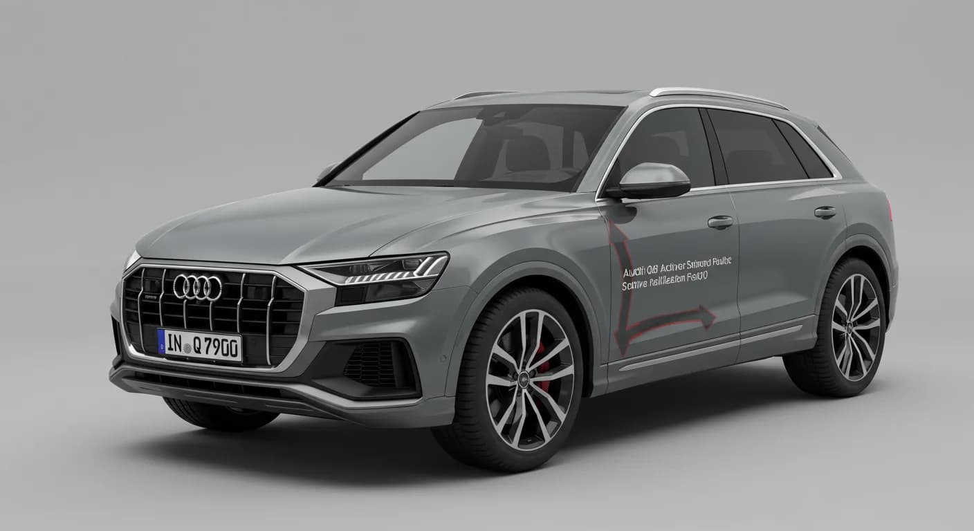 2023 Audi Q8 — Audi Q8 C129700 active roll stabilization