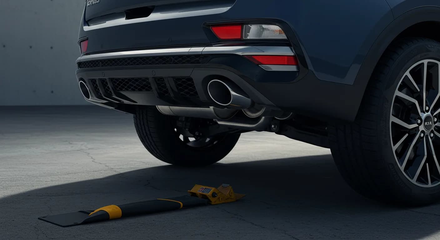 2023 Kia Sportage — Kia Sportage muffler inspection