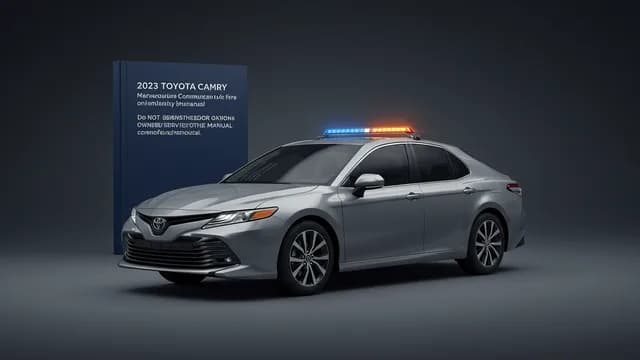 2023 TOYOTA Camry — 2023 TOYOTA Camry manufacturer_communication