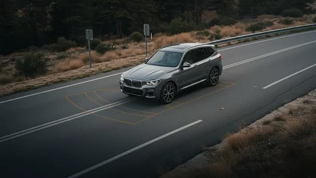 2022 BMW X3 — BMW X3 Lane Change Warning