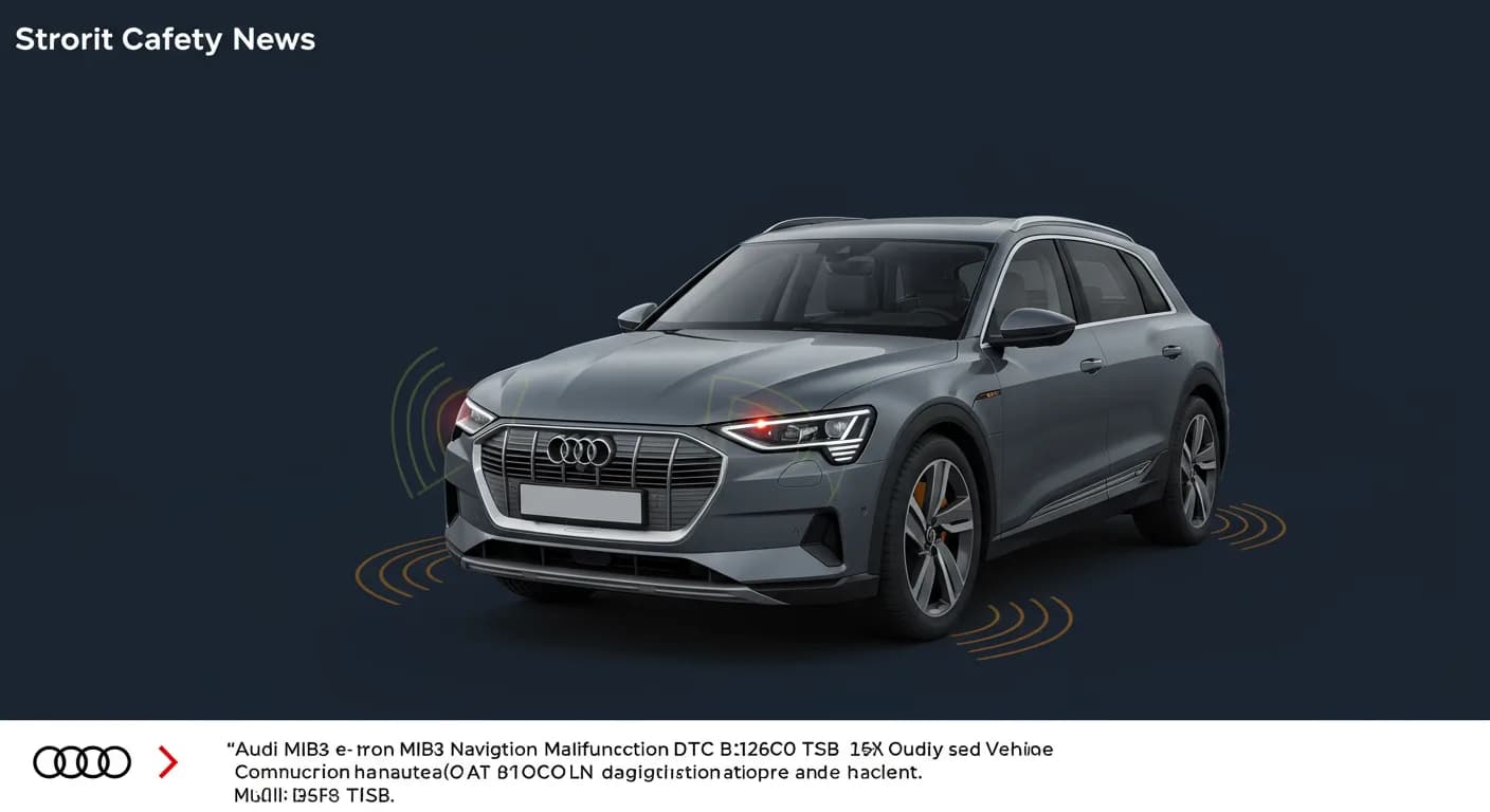 2021 Audi e-tron — Audi e-tron navigation malfunction