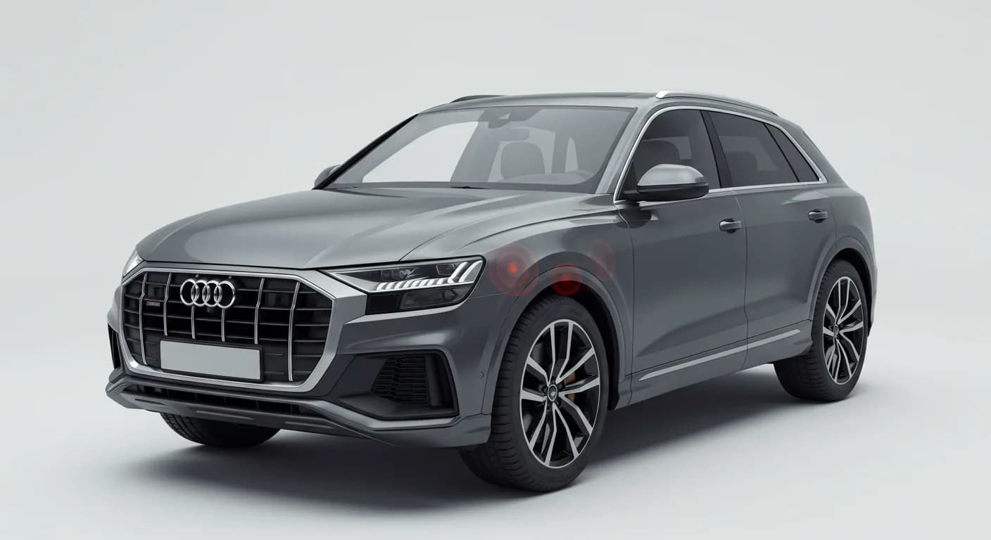 2023 Audi Q8 — 2023 Audi Q8 B-Pillar noise